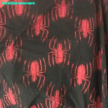 Cool Jersey Fabric Cotton Knitted Fabric Cartoon Red Spider Print Fabric Quilting Patchwork DIY Sewing Boy's T-shirt Wide 165cm
Cool Jersey Fabric Cotton Knitted Fabric Cartoon Red Spider Print Fabric Quilting Patchwork DIY Sewing Boy's T-shirt Wide 165cm