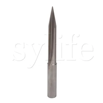 Double Flute Carbide Flat Bottom Engraving Router CNC Bit 25Degree 0.6mm x 6mm CEL
Double Flute Carbide Flat Bottom Engraving Router CNC Bit 25Degree 0.6mm x 6mm CEL