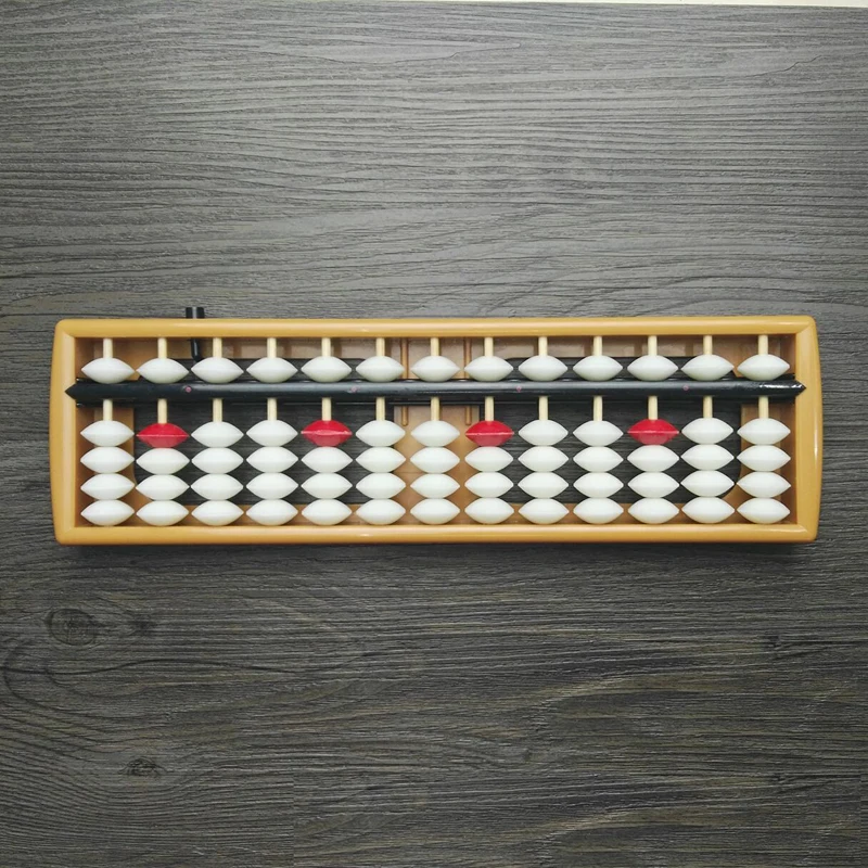 Math Calculator Plastic Abacus Toys Liquidator 13 Digits Arithmetic Kids Learning Educational Caculating Toy
Math Calculator Plastic Abacus Toys Liquidator 13 Digits Arithmetic Kids Learning Educational Caculating Toy