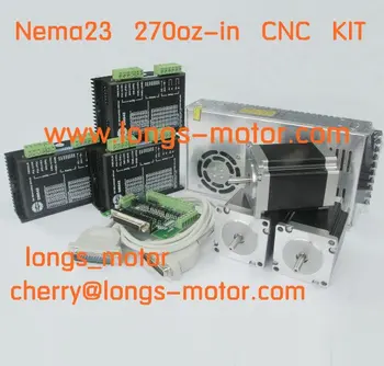 PROMITION!!!3 axis Nema23 stepper motor 270oz-in 3.0A& stepper motor driver DM542A CNC Router Plasma CNC controller kit
PROMITION!!!3 axis Nema23 stepper motor 270oz-in 3.0A& stepper motor driver DM542A CNC Router Plasma CNC controller kit