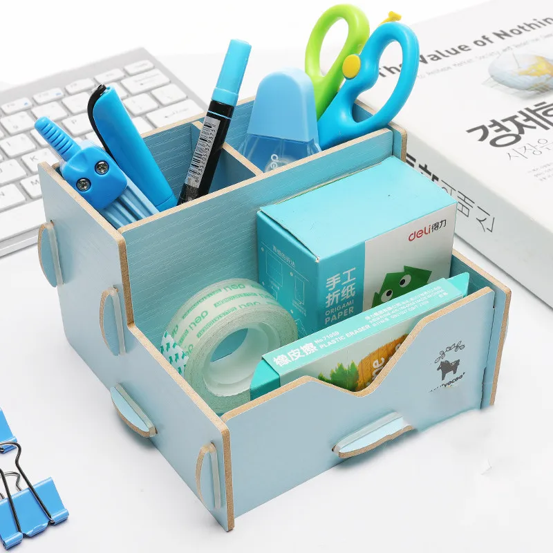 Multifunctional Wooden Pencil Holder Creative Cute Stationery Receipt Box Desktop Display Office Pencil Holder Large Capacity
Multifunctional Wooden Pencil Holder Creative Cute Stationery Receipt Box Desktop Display Office Pencil Holder Large Capacity