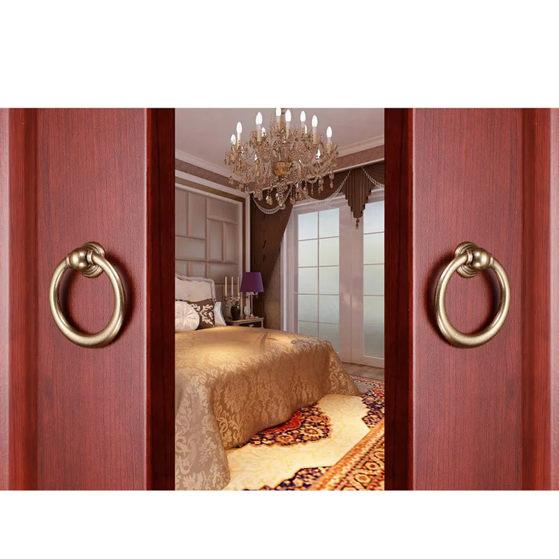 MEGAIRON Ring Circle Handles Zinc Alloy Door Handle Pulls American Cabinet Drawer Knobs With Screws For Furniture Hardware
MEGAIRON Ring Circle Handles Zinc Alloy Door Handle Pulls American Cabinet Drawer Knobs With Screws For Furniture Hardware