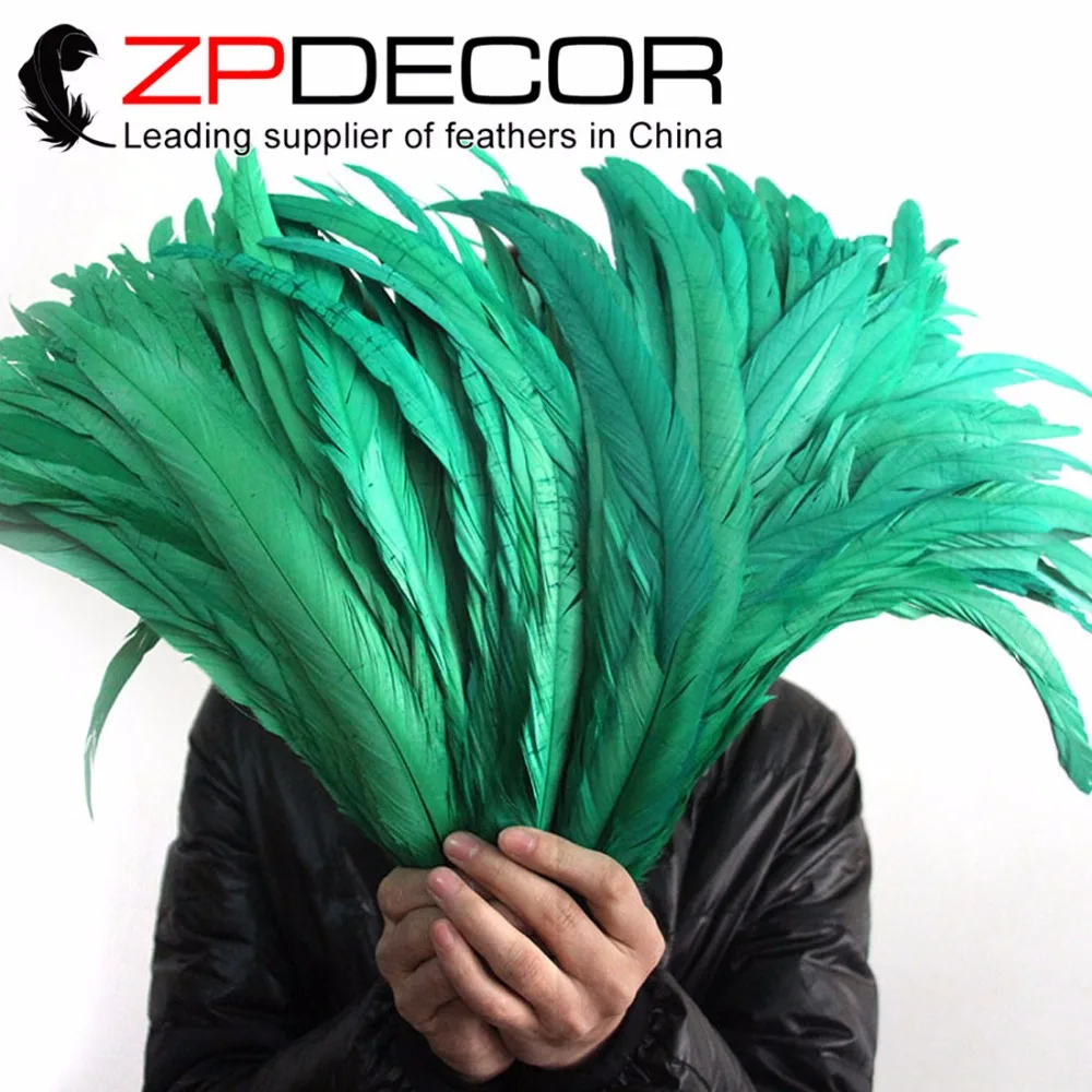 ZPDECOR Feather Factory 100pcs/lot 35-40cm (14-16inch) Hand Select Green Full Dyed Real Rooster Coque Tail Feather Bulk
ZPDECOR Feather Factory 100pcs/lot 35-40cm (14-16inch) Hand Select Green Full Dyed Real Rooster Coque Tail Feather Bulk