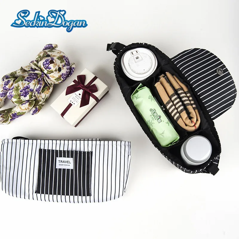 SeckinDogan Baby Stroller Bag Multifunctional Striped Print Baby Changing Bag Reusable Waterproof Baby Care Bag
SeckinDogan Baby Stroller Bag Multifunctional Striped Print Baby Changing Bag Reusable Waterproof Baby Care Bag