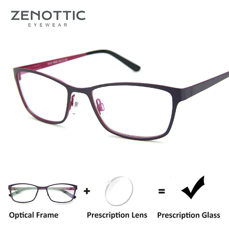 ZENOTTIC Prescription Glasses For Women Frame Myopia Anti-Blue-Ray Optical Eyeglasses Frame Hyperopia Photochromic Eye Glasses
ZENOTTIC Prescription Glasses For Women Frame Myopia Anti-Blue-Ray Optical Eyeglasses Frame Hyperopia Photochromic Eye Glasses