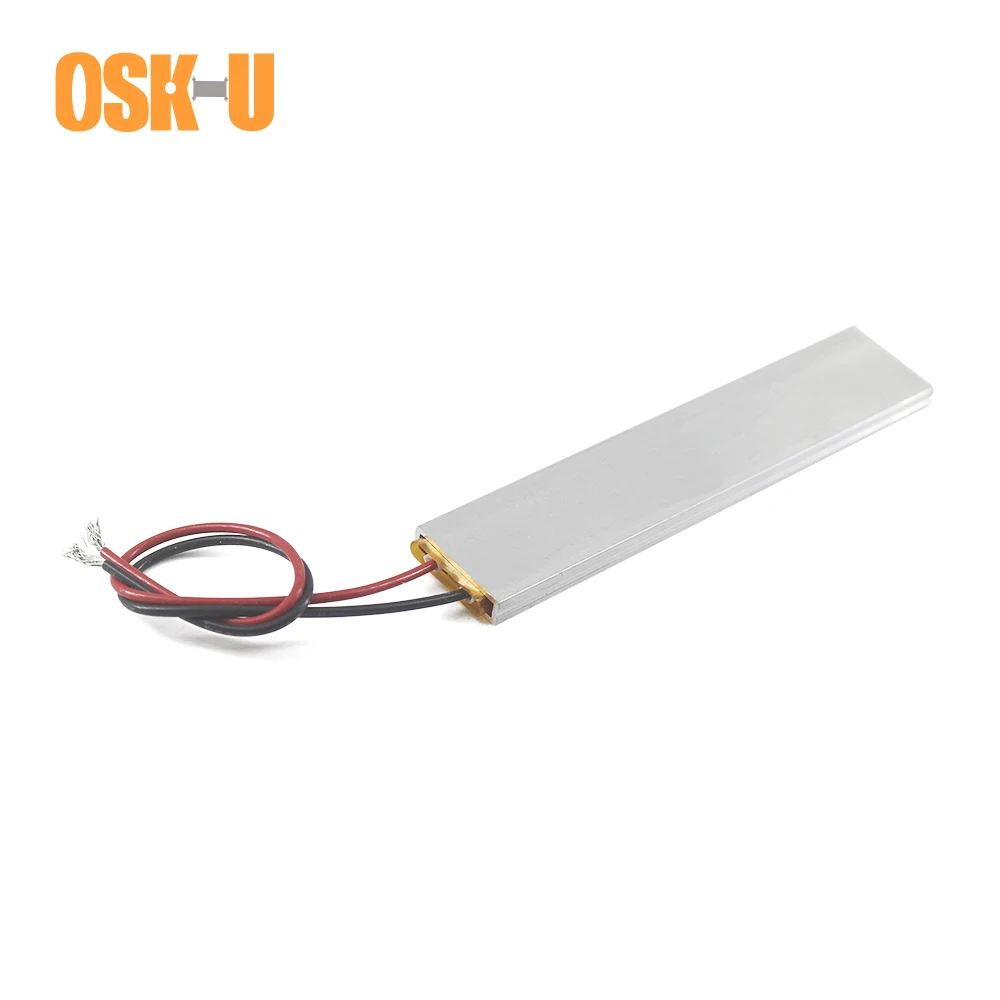 OSKIU PTC Heating Element 24V 100x20x5mm 90/230 Celsius Degree Constant Temperature PTC Heater Element
OSKIU PTC Heating Element 24V 100x20x5mm 90/230 Celsius Degree Constant Temperature PTC Heater Element