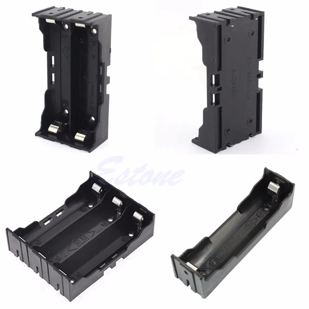 1Pcs Plastic Battery Box Holder 1PC/2PC/3PC/4PC 18650 Slot Rechargeable with Pin Parallel Battery Box 3.7V DIY
1Pcs Plastic Battery Box Holder 1PC/2PC/3PC/4PC 18650 Slot Rechargeable with Pin Parallel Battery Box 3.7V DIY