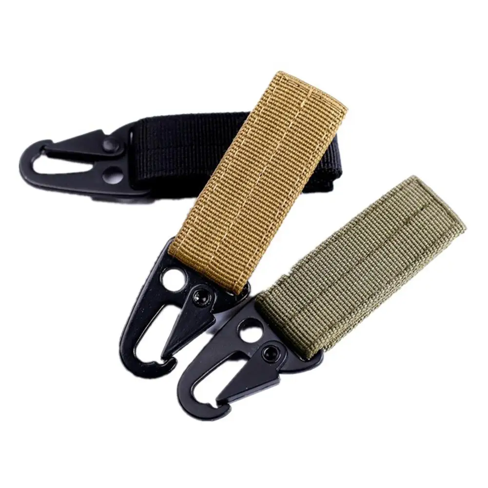 Multifunction Fashion Key Chain Key Ring Clip Buckle Holder Quickdraw Nylon Tactical Quick Release Buckles for Hiking Climbing
Multifunction Fashion Key Chain Key Ring Clip Buckle Holder Quickdraw Nylon Tactical Quick Release Buckles for Hiking Climbing