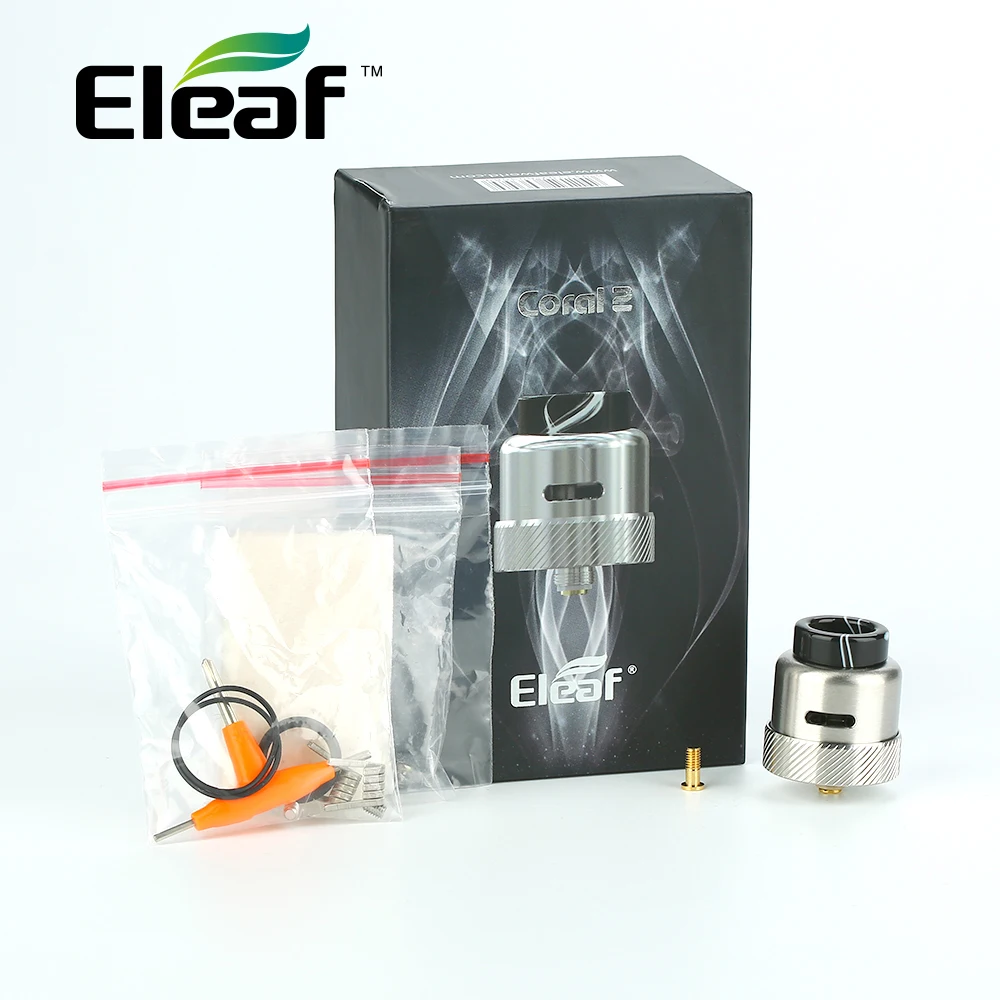 Clearance Eleaf Coral 2 RDA Tank 24mm Large Build Deck Match Squeeze 2 Squnker Mod Single Coil Atomizer Great Vape Tank Resin
Clearance Eleaf Coral 2 RDA Tank 24mm Large Build Deck Match Squeeze 2 Squnker Mod Single Coil Atomizer Great Vape Tank Resin