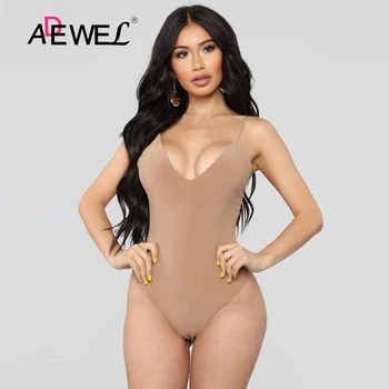 ADEWEL Sexy Casual Button Women Bodysuit Hollow Out Party Club Spaghetti Strap Summer Elegant Playsuit Bodycon Ladies Body 2019
ADEWEL Sexy Casual Button Women Bodysuit Hollow Out Party Club Spaghetti Strap Summer Elegant Playsuit Bodycon Ladies Body 2019