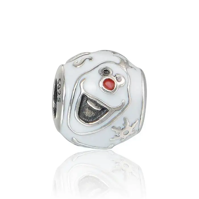 Fit Original Pandora Bracelet Olaf silver charm with white and orange enamel beads Original 100% 925 sterling silver jewelry
Fit Original Pandora Bracelet Olaf silver charm with white and orange enamel beads Original 100% 925 sterling silver jewelry