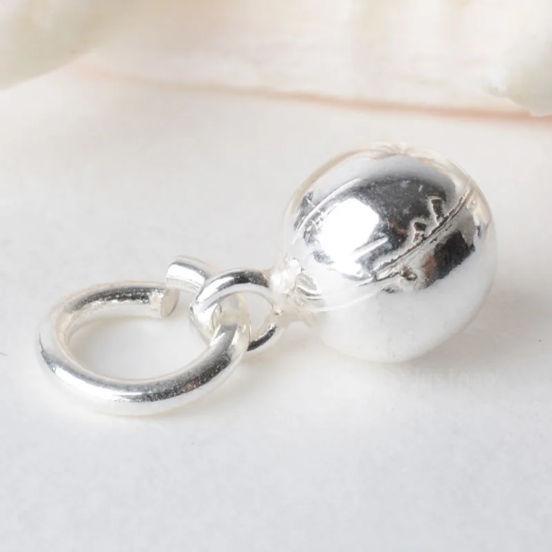 solid 925 Sterling Silver small bell pendant charm with open Jump Ring ,spacer bead charms for necklace & pendant jewelry
solid 925 Sterling Silver small bell pendant charm with open Jump Ring ,spacer bead charms for necklace & pendant jewelry