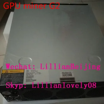 GPU Miner G2 of 8 GPU cards Raden RX570,GDDR5 ethereum Mining machine antminer g2 hash rate 220Mh/s with power supply
GPU Miner G2 of 8 GPU cards Raden RX570,GDDR5 ethereum Mining machine antminer g2 hash rate 220Mh/s with power supply