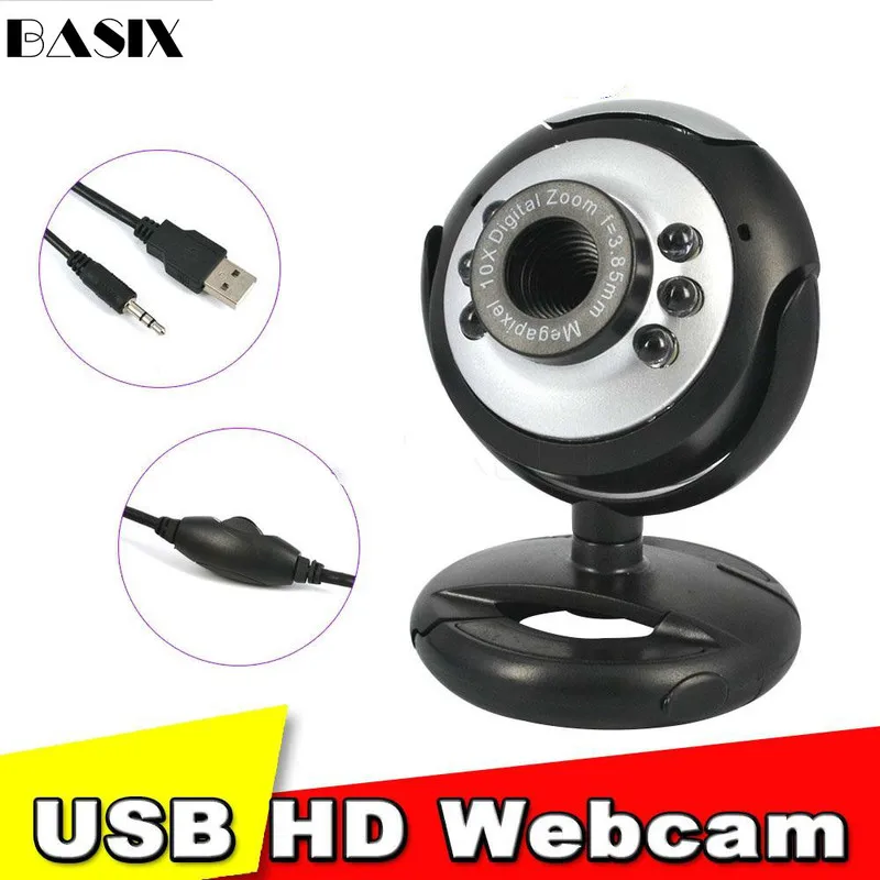BASIX Web Camera USB High Definition Webcam Web Cam with MIC Clip-on for Skype for Youtube Computer PC Laptop Notebook Camera
BASIX Web Camera USB High Definition Webcam Web Cam with MIC Clip-on for Skype for Youtube Computer PC Laptop Notebook Camera