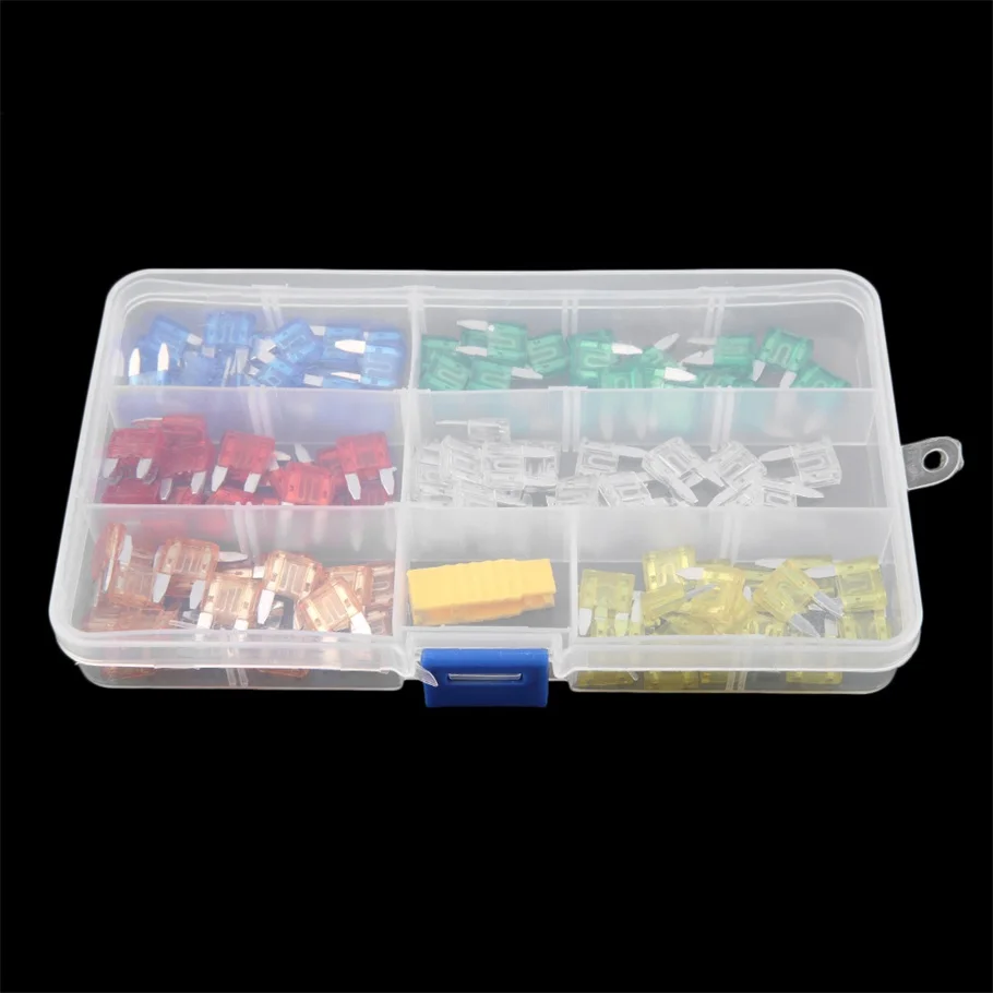 Car Styling 120PCS/Lot Small Size Type Auto Car Boats Trucks Blade Fuses 5 7.5 10 15 20 25 30 40 AMP High Quality New
Car Styling 120PCS/Lot Small Size Type Auto Car Boats Trucks Blade Fuses 5 7.5 10 15 20 25 30 40 AMP High Quality New