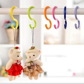 6 Pcs New Arrival S Shape Hooks Plastic Hanger Clasp Rack Clothes Pot Pan For Sale Robe Hooks Bathroom Hardware
6 Pcs New Arrival S Shape Hooks Plastic Hanger Clasp Rack Clothes Pot Pan For Sale Robe Hooks Bathroom Hardware