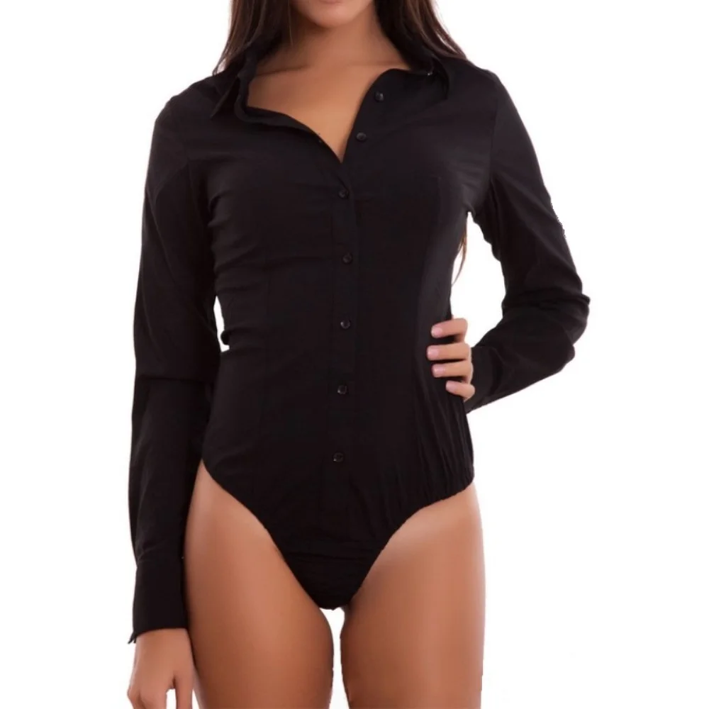 4 Colors Fashion Women Bodysuit Long Sleeves V-Neck Bodycon Button S-2XL Size Bodysuit Tops Shirt Blouse Summer Office Clothes
4 Colors Fashion Women Bodysuit Long Sleeves V-Neck Bodycon Button S-2XL Size Bodysuit Tops Shirt Blouse Summer Office Clothes
