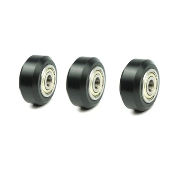 10pcs Plastic Wheel POM Small Big V-slot Models Pulleys 3D Printer Parts MR105 Ball Bearings Round Idler Gear V Type Perlin Part
10pcs Plastic Wheel POM Small Big V-slot Models Pulleys 3D Printer Parts MR105 Ball Bearings Round Idler Gear V Type Perlin Part