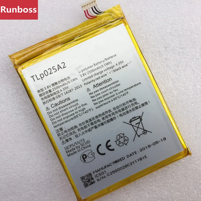 2500mAh TLp025A2 Battery For Alcatel One Battery Touch idol X+ 6043D Scribe HD OT-8008D TCL S960 Y710 Y900 Batteries
2500mAh TLp025A2 Battery For Alcatel One Battery Touch idol X+ 6043D Scribe HD OT-8008D TCL S960 Y710 Y900 Batteries