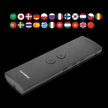 T6 Intelligent Portable Smart Voice Translator Two-Way Real Time Multi-language Interpretation Translator Bluetooth Wireless
T6 Intelligent Portable Smart Voice Translator Two-Way Real Time Multi-language Interpretation Translator Bluetooth Wireless