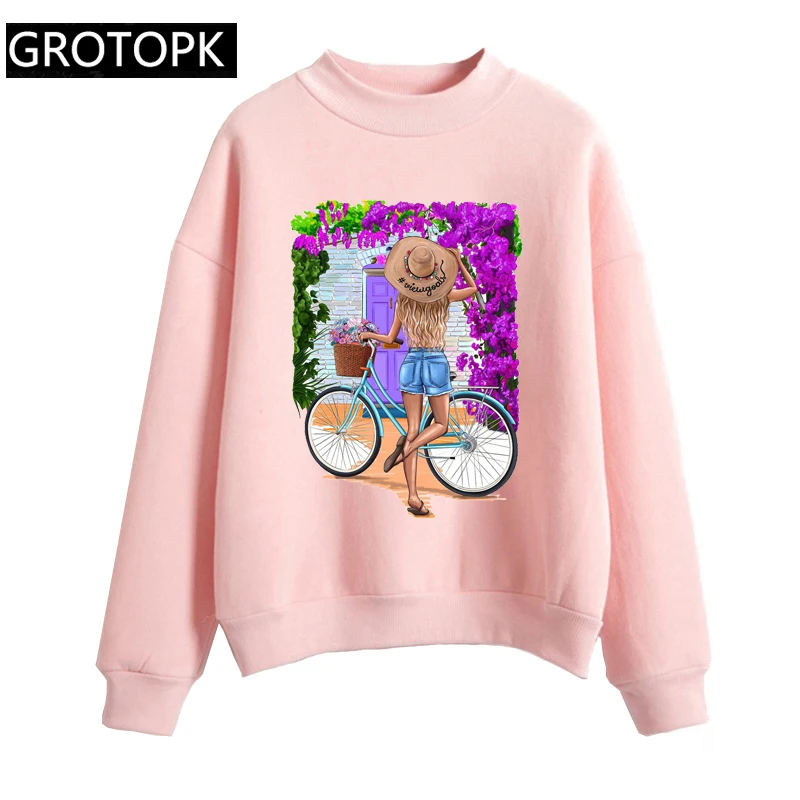 New Adventure O-neck Sweatshirt Women Kawaii Girl Vintage Print Hoodies Sweatshirt Pullover Ladies Fall Clothing Drop Shipping
New Adventure O-neck Sweatshirt Women Kawaii Girl Vintage Print Hoodies Sweatshirt Pullover Ladies Fall Clothing Drop Shipping