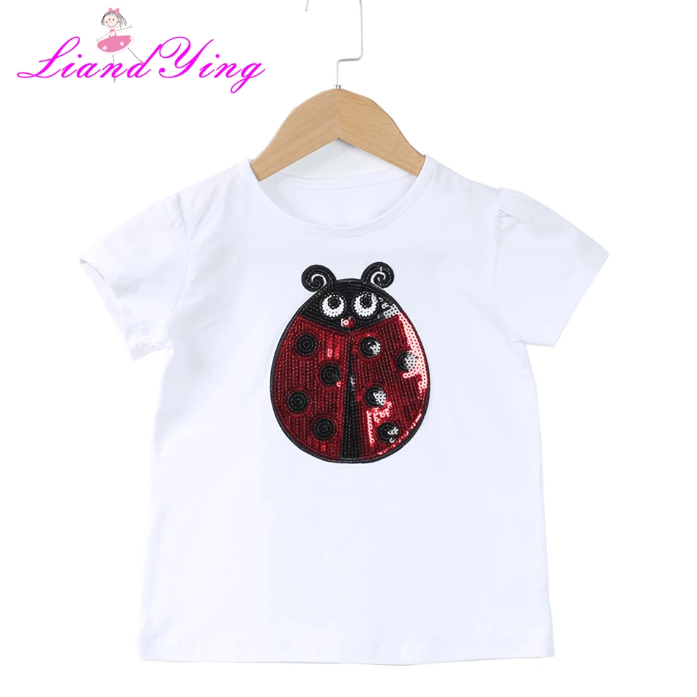2-12Y Fashion Style Sequins Girls T-shirts 2022 Cotton Summer Children Girl Tshirt Sleeveles Tops Tees For Kids Clothes
2-12Y Fashion Style Sequins Girls T-shirts 2022 Cotton Summer Children Girl Tshirt Sleeveles Tops Tees For Kids Clothes