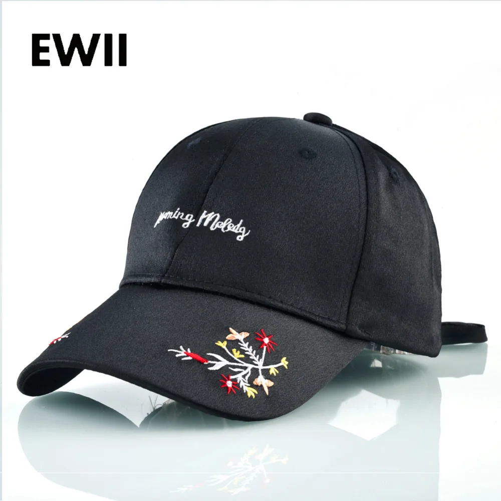 

Adjustable embroidery baseball hat for women floral snapback caps women hip hop dad hats ladies trucker cap bone masculino