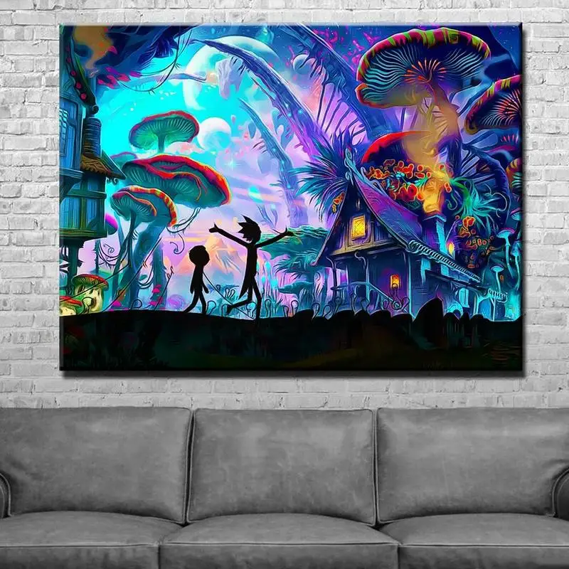 5d diy Diamond Painting Rick and Morty mushroon fantasy diamond embroidery Cross stitch Full drilling present Round drill WG1120
5d diy Diamond Painting Rick and Morty mushroon fantasy diamond embroidery Cross stitch Full drilling present Round drill WG1120