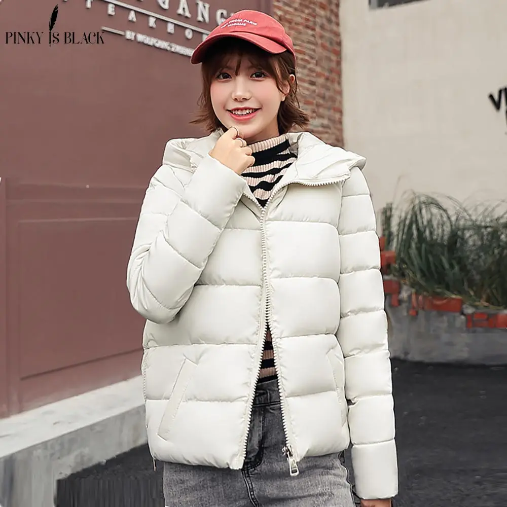 PinkyIsBlack 2019 Hooded Women Winter Jacket Short Cotton Padded Women Coat Autumn Casaco Feminino Inverno Short Print Parkas
PinkyIsBlack 2019 Hooded Women Winter Jacket Short Cotton Padded Women Coat Autumn Casaco Feminino Inverno Short Print Parkas
