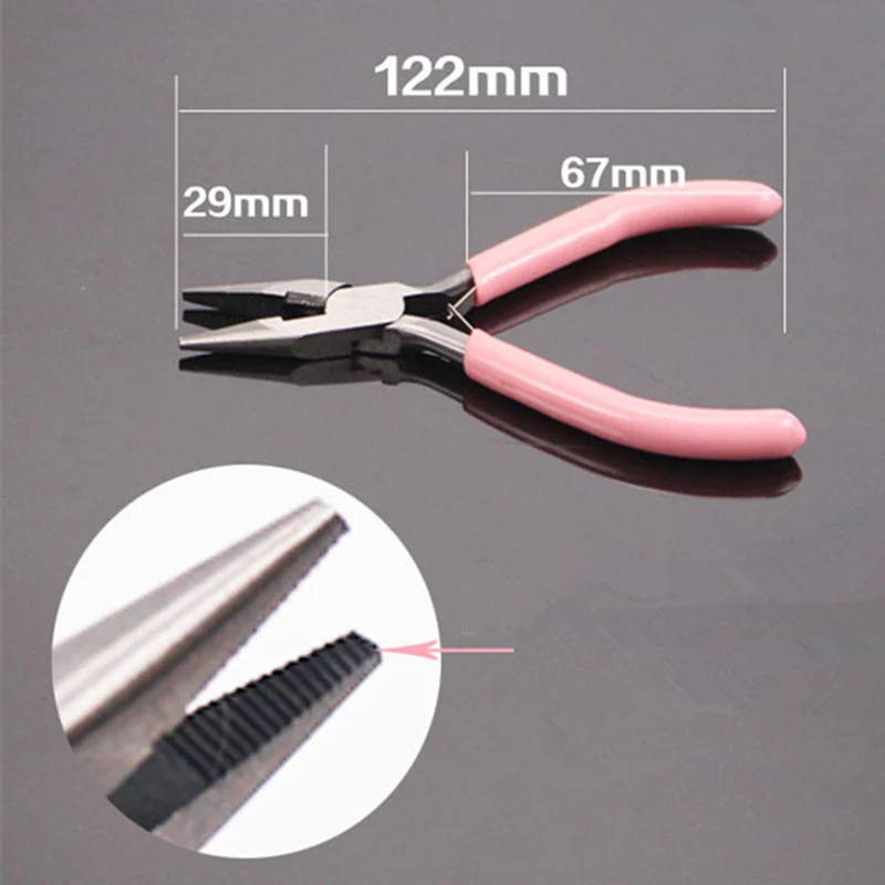 1Pc Pink Mini Needle Nose With Teeth Steel Pliers Bag Industry Repair Hand DIY Tool 122mm
1Pc Pink Mini Needle Nose With Teeth Steel Pliers Bag Industry Repair Hand DIY Tool 122mm
