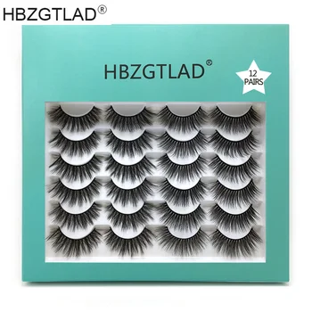 12pair/1box Lashes Mink eyelashes dramtic False Eyelashes 3D mink lashes Fluffy reusable Crisscross cilios Glamorous for makeup
12pair/1box Lashes Mink eyelashes dramtic False Eyelashes 3D mink lashes Fluffy reusable Crisscross cilios Glamorous for makeup