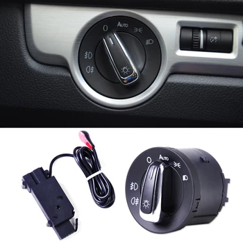 beler Auto Headlight Sensor + Chrome Switch for Golf Jetta MK5 MK6 GTI 5 6 Tiguan Passat B6 Rabbit 5ND 941 431 B 2008 2009
beler Auto Headlight Sensor + Chrome Switch for Golf Jetta MK5 MK6 GTI 5 6 Tiguan Passat B6 Rabbit 5ND 941 431 B 2008 2009
