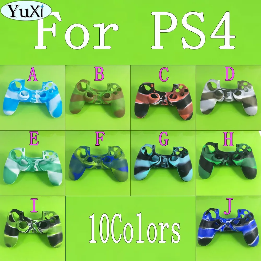 YuXi 1 PCS Silicone Gel Rubber Case Skin Grip Cover For Playstation 4 PS4 Controller
YuXi 1 PCS Silicone Gel Rubber Case Skin Grip Cover For Playstation 4 PS4 Controller