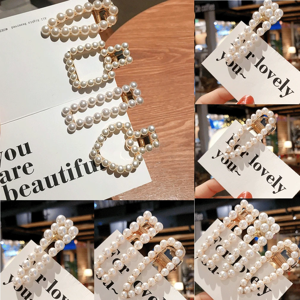 Brand New 1pc Women Girls Elegant Pearl Flower Crystal Barrette Hair Pins Clips Bridesmaid Side Comb Wedding Bridal Jewelry
Brand New 1pc Women Girls Elegant Pearl Flower Crystal Barrette Hair Pins Clips Bridesmaid Side Comb Wedding Bridal Jewelry