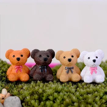 100pcs Fairy Garden Miniature Mini Resin Teddy Bear Micro-landscape Ornament Resin Craft Decoration 2cm
100pcs Fairy Garden Miniature Mini Resin Teddy Bear Micro-landscape Ornament Resin Craft Decoration 2cm