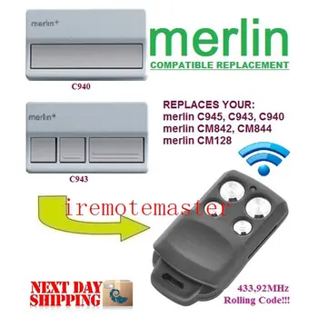 5pieces Merlin C945 C943 C940 Merlin CM842 CM844 CM128 garage door replacement remote control top quality beautiful 
5pieces Merlin C945 C943 C940 Merlin CM842 CM844 CM128 garage door replacement remote control top quality beautiful