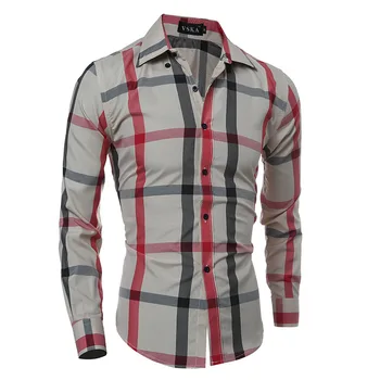 SAILEROAD Fashion Brand Men's Shirt With Long Sleeves Camisa Reserva Slim Fit Men Plaid Shirt Male Social Shirt Striped Blouse
SAILEROAD Fashion Brand Men's Shirt With Long Sleeves Camisa Reserva Slim Fit Men Plaid Shirt Male Social Shirt Striped Blouse