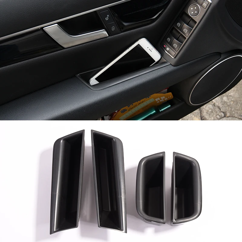 4 Pcs For Mercedes Benz C Class W204 2008-2014 Car Accessories Car Front and Rear Door Storage Box Armrest Glove Box
4 Pcs For Mercedes Benz C Class W204 2008-2014 Car Accessories Car Front and Rear Door Storage Box Armrest Glove Box