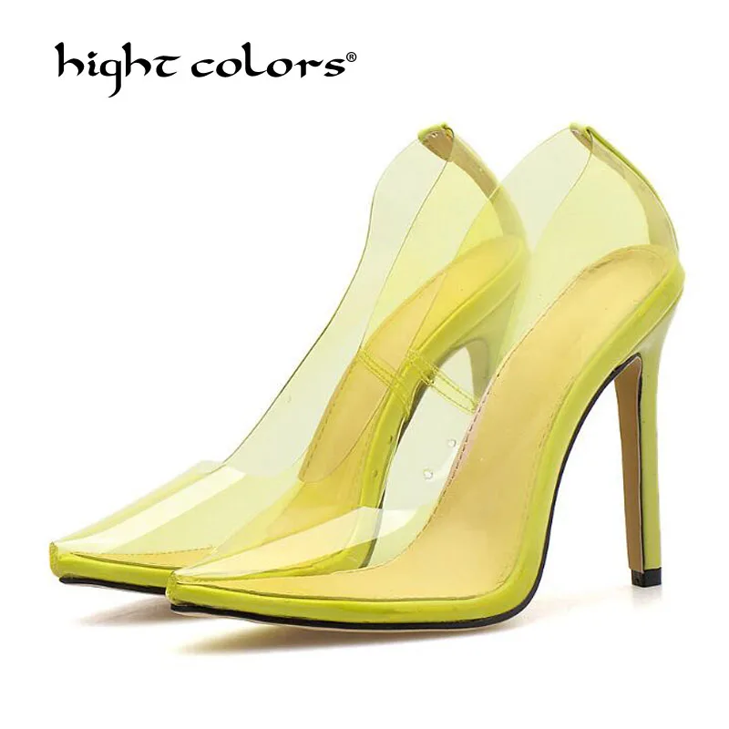 Clear PVC Transparent Pumps Sandals Perspex 12CM Heel Stilettos High Heels Point Toes Womens Party Shoes Nightclub Pump TA5-31
Clear PVC Transparent Pumps Sandals Perspex 12CM Heel Stilettos High Heels Point Toes Womens Party Shoes Nightclub Pump TA5-31