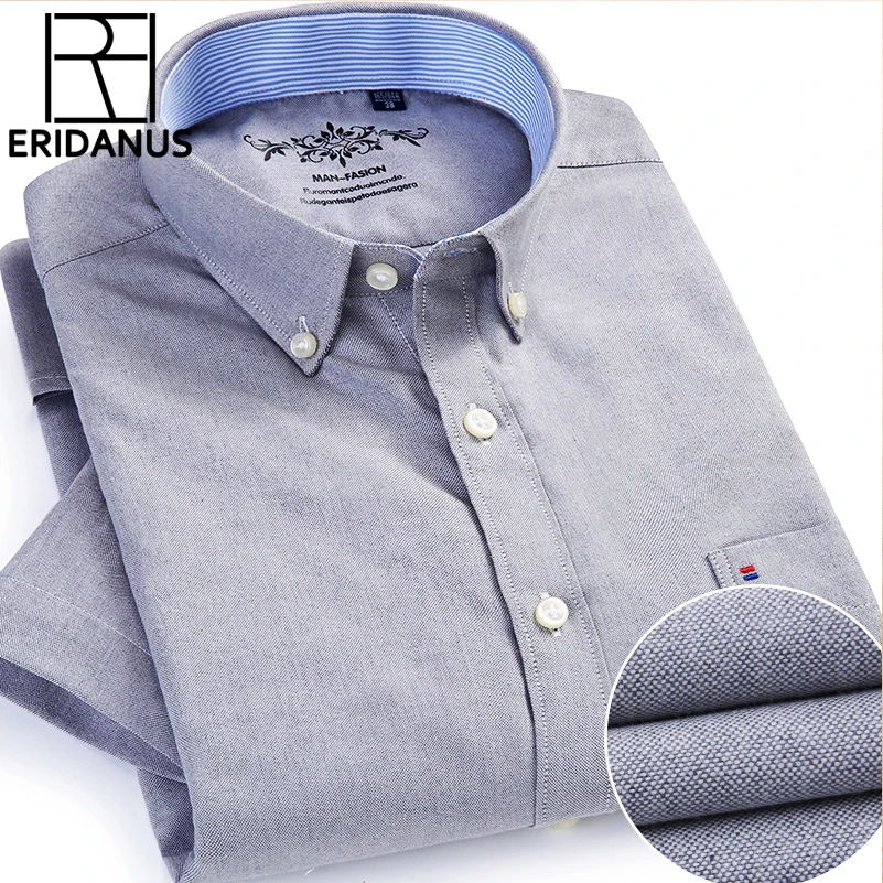 2018 High Quality Men Shirts Short-sleeved Oxford Summer Dress Solid Casual White Color Brand Solid Collar Dress Shirts 4XL M659
2018 High Quality Men Shirts Short-sleeved Oxford Summer Dress Solid Casual White Color Brand Solid Collar Dress Shirts 4XL M659