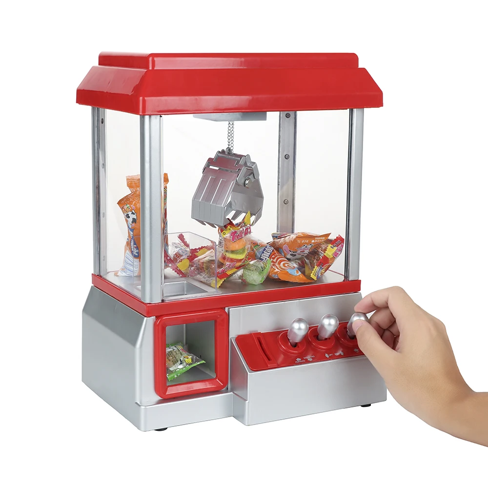 Child Catching Doll Machine Toy Coin Operated Candy Grabber Candy Catcher Crane Grabber Machine Kid Xmas Gift
Child Catching Doll Machine Toy Coin Operated Candy Grabber Candy Catcher Crane Grabber Machine Kid Xmas Gift