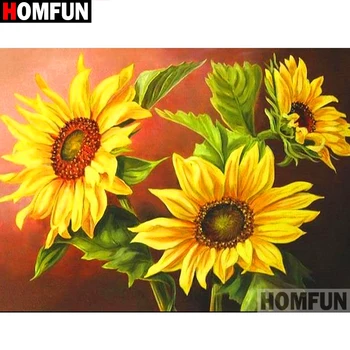 HOMFUN Full Square/Round Drill 5D DIY Diamond Painting "Sunflower flower" 3D Diamond Embroidery Cross Stitch Home Decor A19328
HOMFUN Full Square/Round Drill 5D DIY Diamond Painting "Sunflower flower" 3D Diamond Embroidery Cross Stitch Home Decor A19328