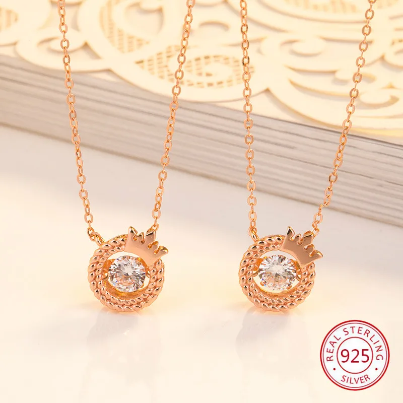 925 Sterling Silver Female Necklace Pendant Fashion Inlaid Ochre Crown Jewelry Hot Sale Birthday Gift 2019 New Hot
925 Sterling Silver Female Necklace Pendant Fashion Inlaid Ochre Crown Jewelry Hot Sale Birthday Gift 2019 New Hot