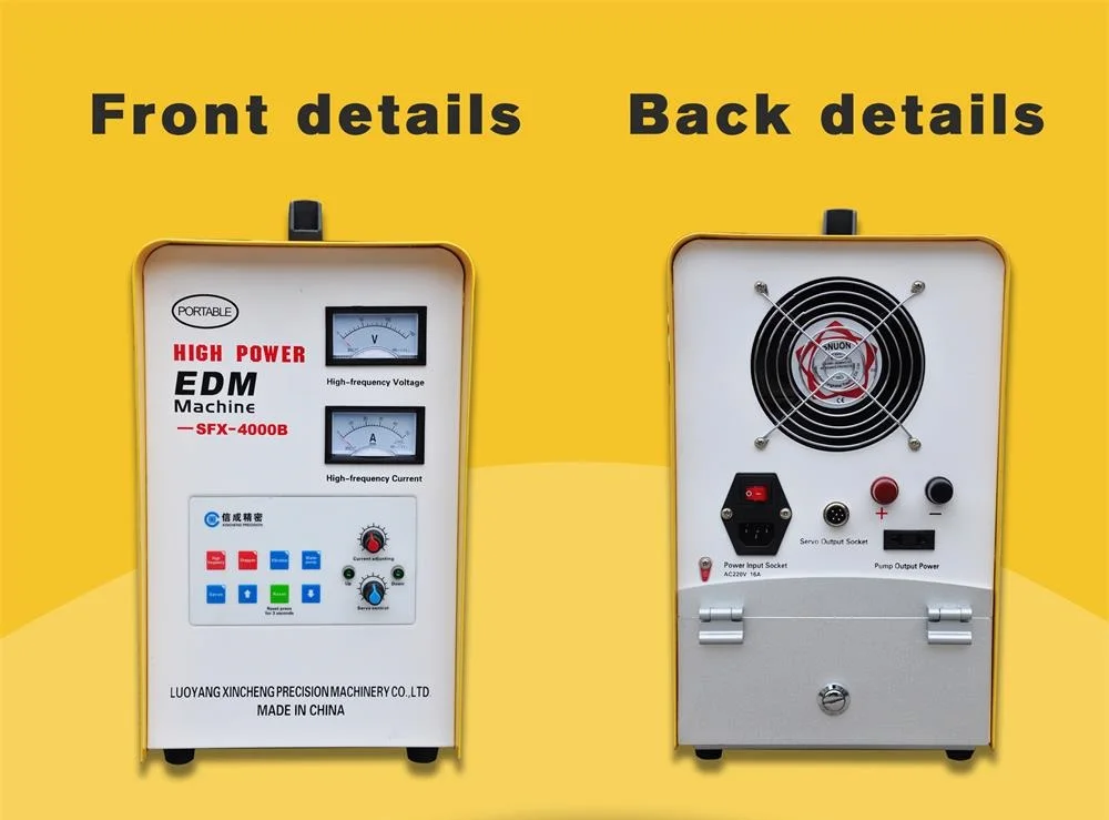 CNC machine use Portable EDM with CE and ISO certificates (13)