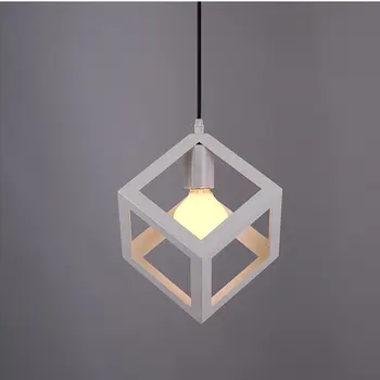 Single Head Nordic Retro Iron Pendant Lamp Creative Square Shape Art Restaurant Light Hallway Light Cafe Bar Light Free Shipping
Single Head Nordic Retro Iron Pendant Lamp Creative Square Shape Art Restaurant Light Hallway Light Cafe Bar Light Free Shipping