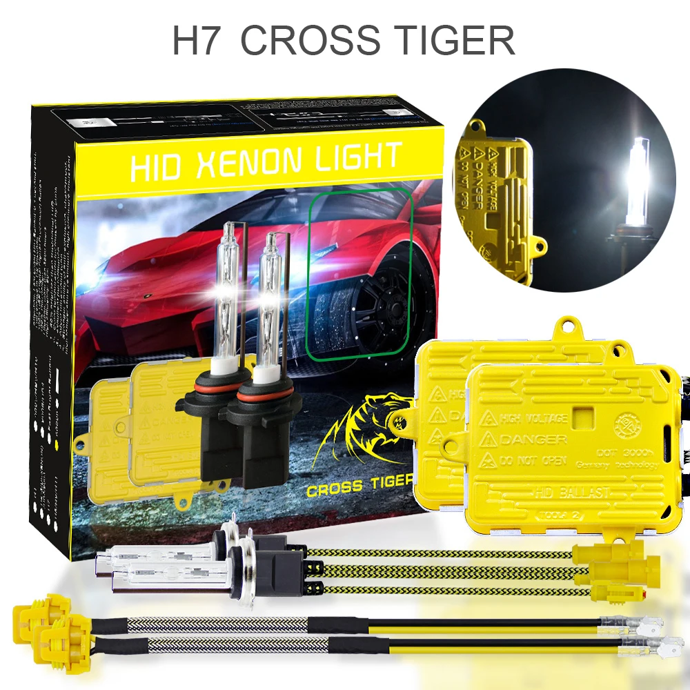 A Set 12V 110W 11000LM H7 Headlight Alternating Current High Light Quick Start Xenon Lamp with Ballast for Cars
A Set 12V 110W 11000LM H7 Headlight Alternating Current High Light Quick Start Xenon Lamp with Ballast for Cars