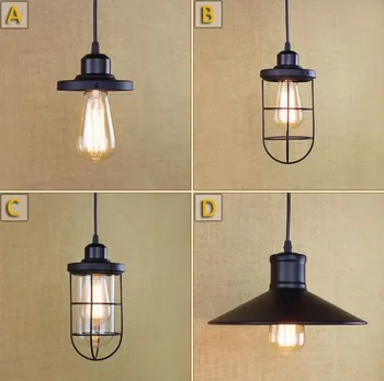 Nordic Loft Iron Art Droplight Edison Pendant Light Fixtures Vintage Industrial Lighting For Dining Room Bar Hanging Lamp
Nordic Loft Iron Art Droplight Edison Pendant Light Fixtures Vintage Industrial Lighting For Dining Room Bar Hanging Lamp