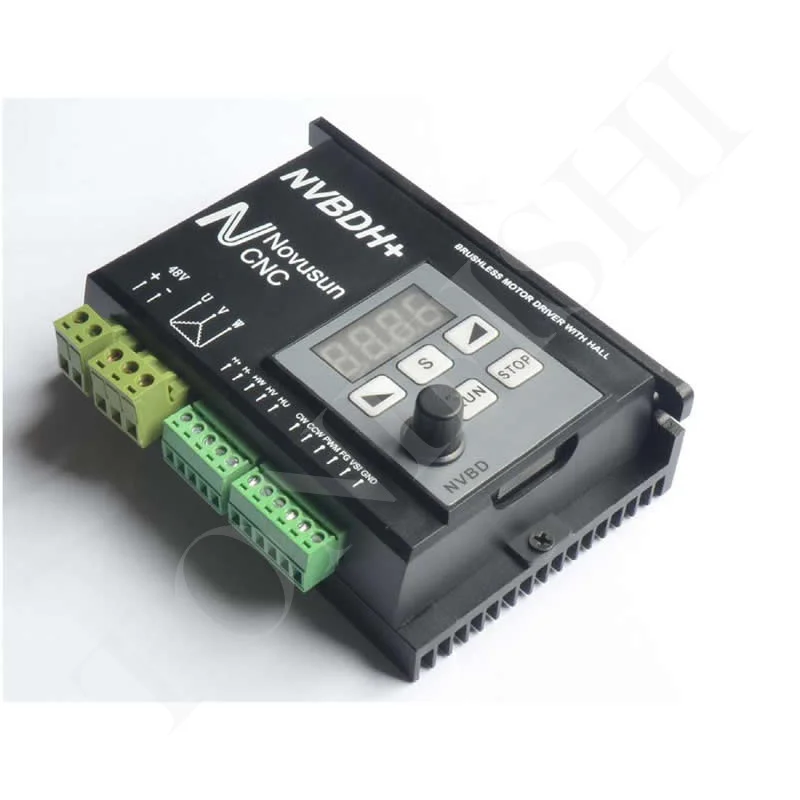 Brushless DC Spindle Motor Kit without Hall Panel Potentiometer, External Voltage, External PWM Control
Brushless DC Spindle Motor Kit without Hall Panel Potentiometer, External Voltage, External PWM Control
