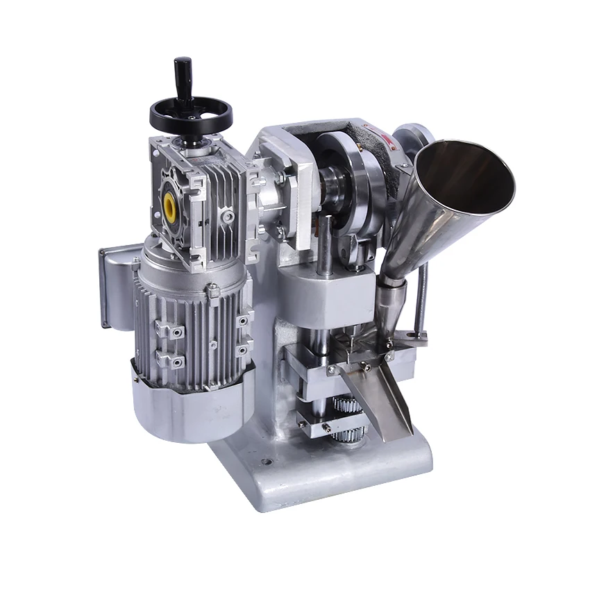 New Arrival TDP-1 Single Punch Sheet Press 0.75KW Pure Electric Turbine Dry Powder Tablet Press Machine 110V / 220V 4000pc / h
New Arrival TDP-1 Single Punch Sheet Press 0.75KW Pure Electric Turbine Dry Powder Tablet Press Machine 110V / 220V 4000pc / h