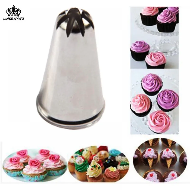1Pcs Creative Flower Pastry Nozzles DIY Cream Ice Piping Tip Nozzle Cake Dectorating Pastry Tube Accessories Free shipping
1Pcs Creative Flower Pastry Nozzles DIY Cream Ice Piping Tip Nozzle Cake Dectorating Pastry Tube Accessories Free shipping